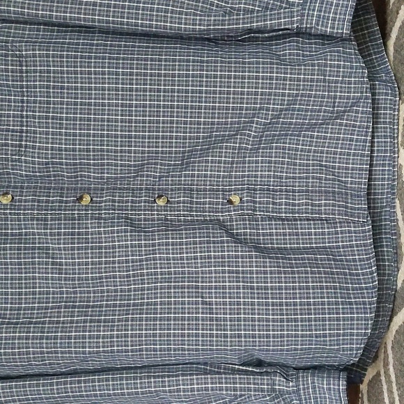 The North Face Hiking/Outdoor Button Down Long Sleeve Shirt - Mens' Large - Picture 2 of 6